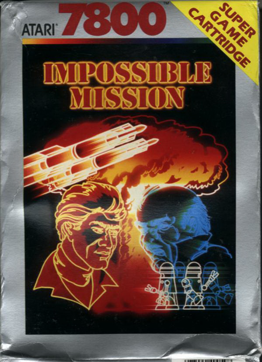 Impossible Mission (Europe) 7800 Game Cover
